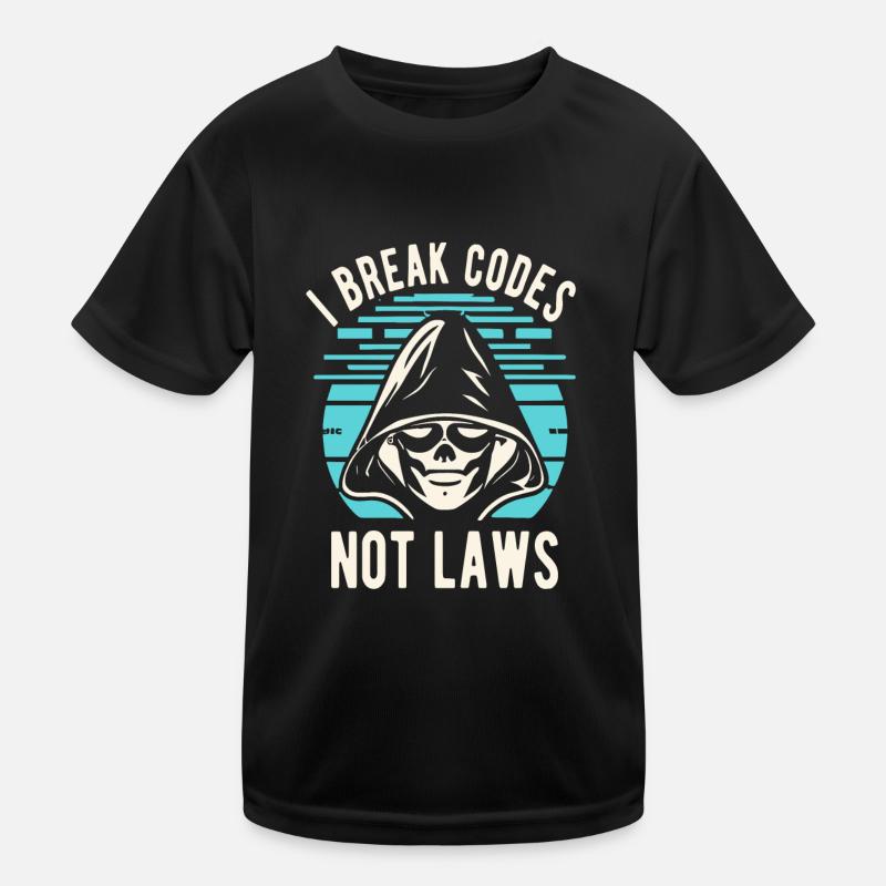 Ethical Hacking Analyst Ethical Cyber Security Kids Functional T-Shirt