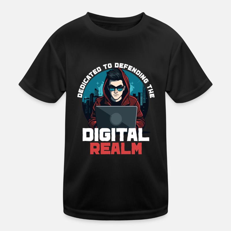 Ethical Hacking Analyst Ethical Cyber Security Kids Functional T-Shirt