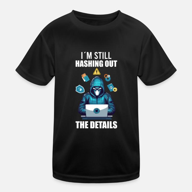 Ethical Hacking Analyst Ethical Cyber Security Kids Functional T-Shirt