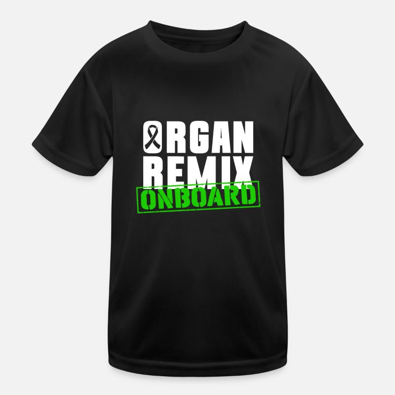 Organspender Organtransplantation Organspende Kinder Funktions-T-Shirt