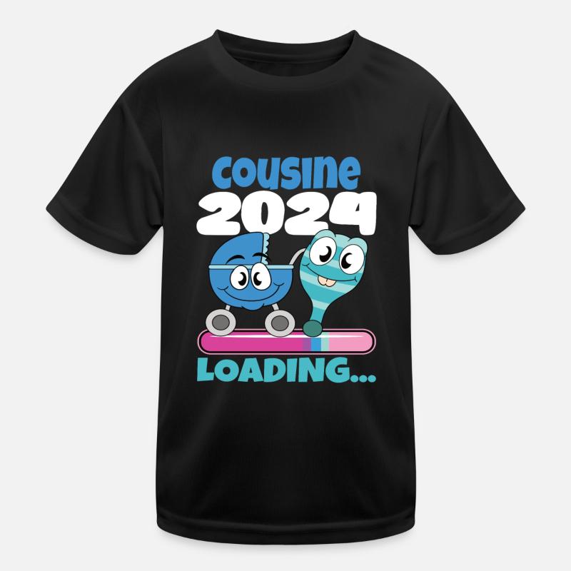 Cousine werden Cousine 2024 Kinder Funktions-T-Shirt