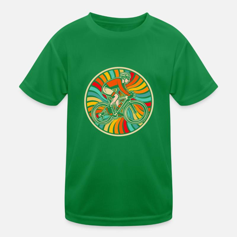 Vélo de route Cyclisme Cyclistes T-shirt sport Enfant