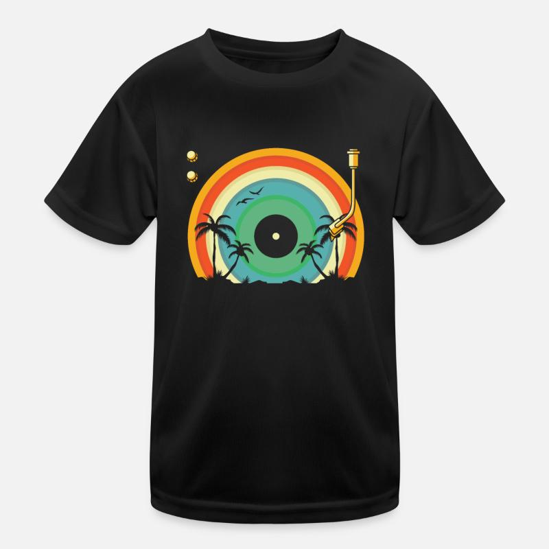 Collectionneur de disques vinyles T-shirt sport Enfant