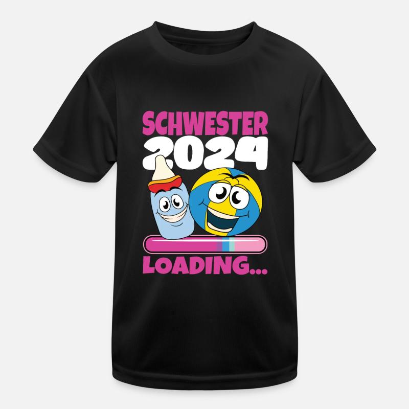 Become a Sister Sister 2024 Kids Functional T-Shirt