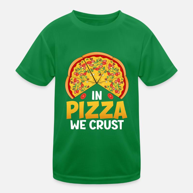 Fans De Pizza Dans Pizza We Crust Baker Pizza Dough T-shirt sport Enfant