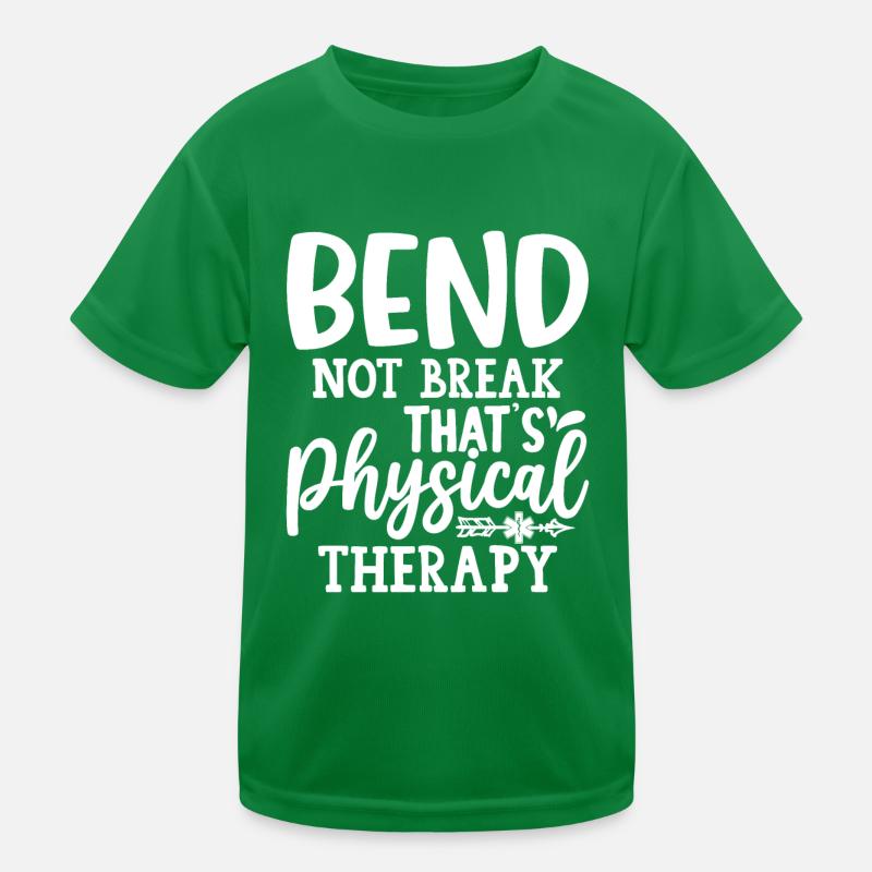 Beugen, Nicht Brechen – Die Essenz Der Kinder Funktions-T-Shirt