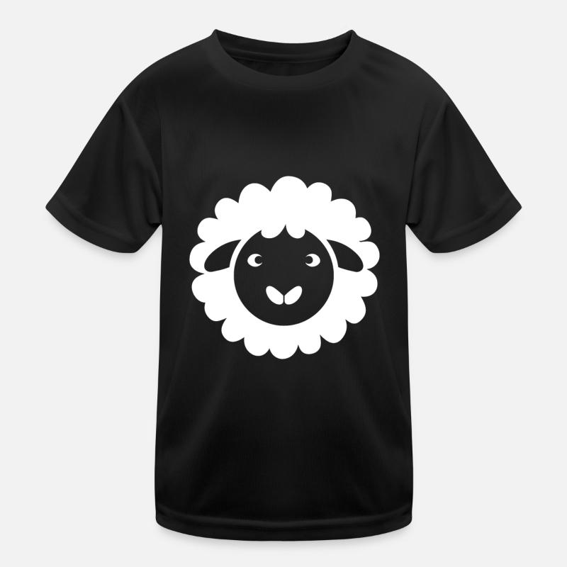 Bébé mouton petit brebis T-shirt sport Enfant