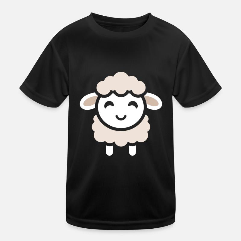 Bébé mouton petit brebis T-shirt sport Enfant