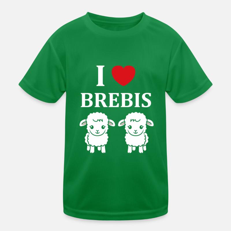 Bébé mouton petit brebis T-shirt sport Enfant