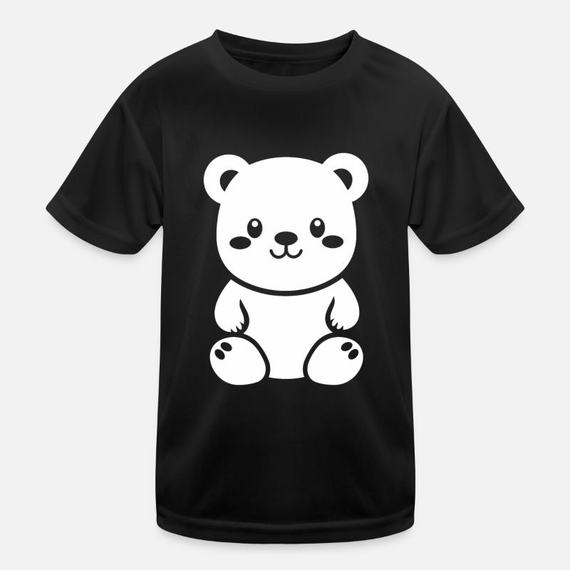 Little teddy bear teddy bear Kids Functional T-Shirt