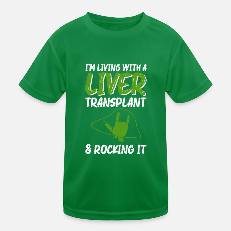 Organspender Leber Organtransplantation Kinder Funktions-T-Shirt