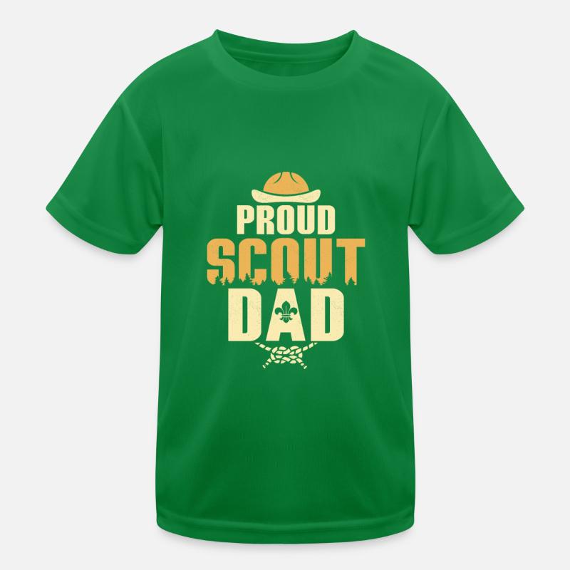 Scout Dad Pride: Guiding the Way Tee Kinder Funktions-T-Shirt