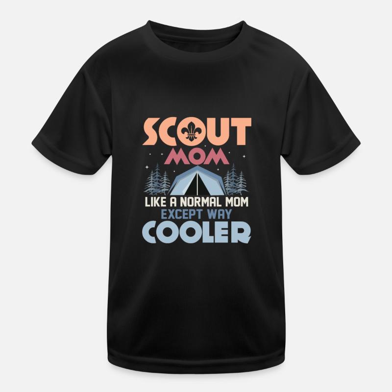 Scout Mom Level Up: Ultimate Cool Tee Kinder Funktions-T-Shirt