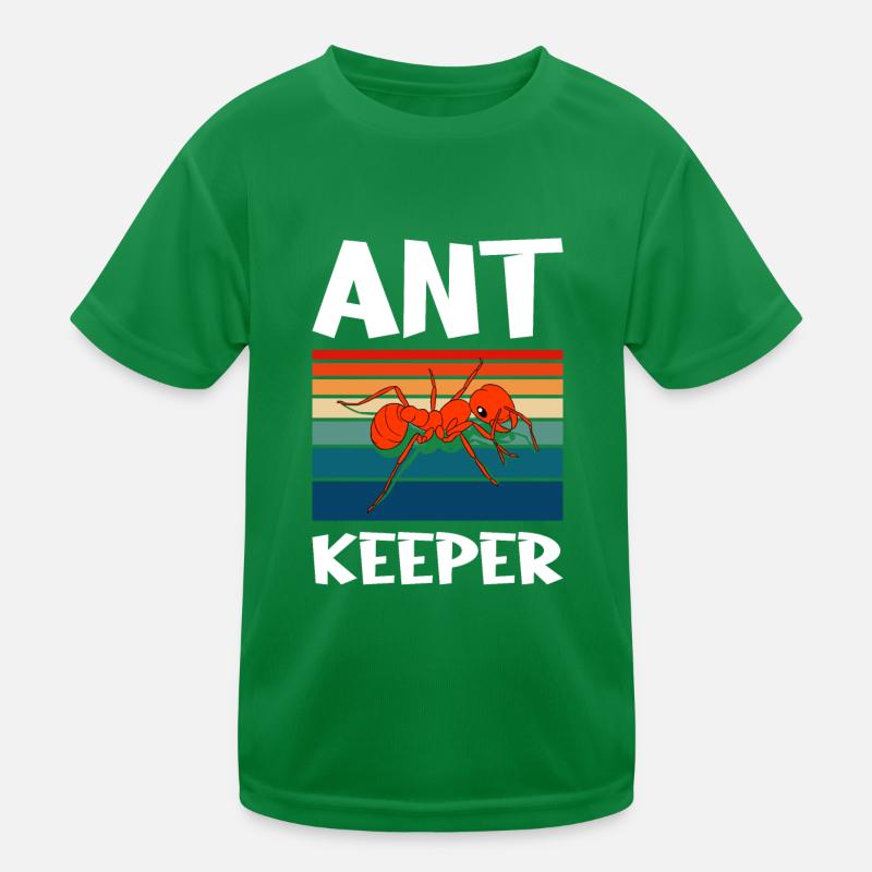 Antkeeping Ant Breeding Ants Kids Functional T-Shirt