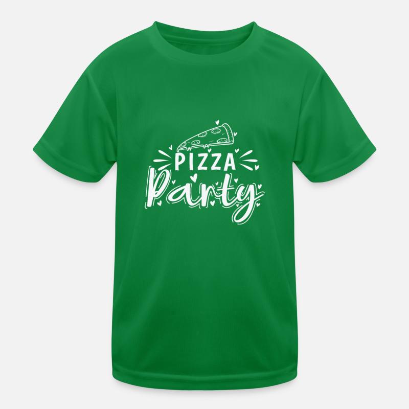 Pizza Party Italienne et Fromage T-shirt sport Enfant