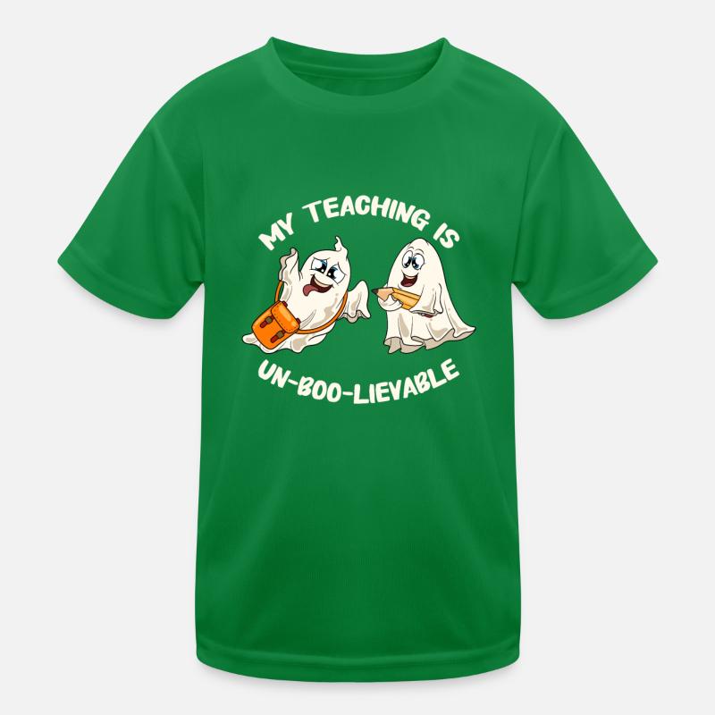 Cadeaux d’Halloween drôle de professeur T-shirt sport Enfant