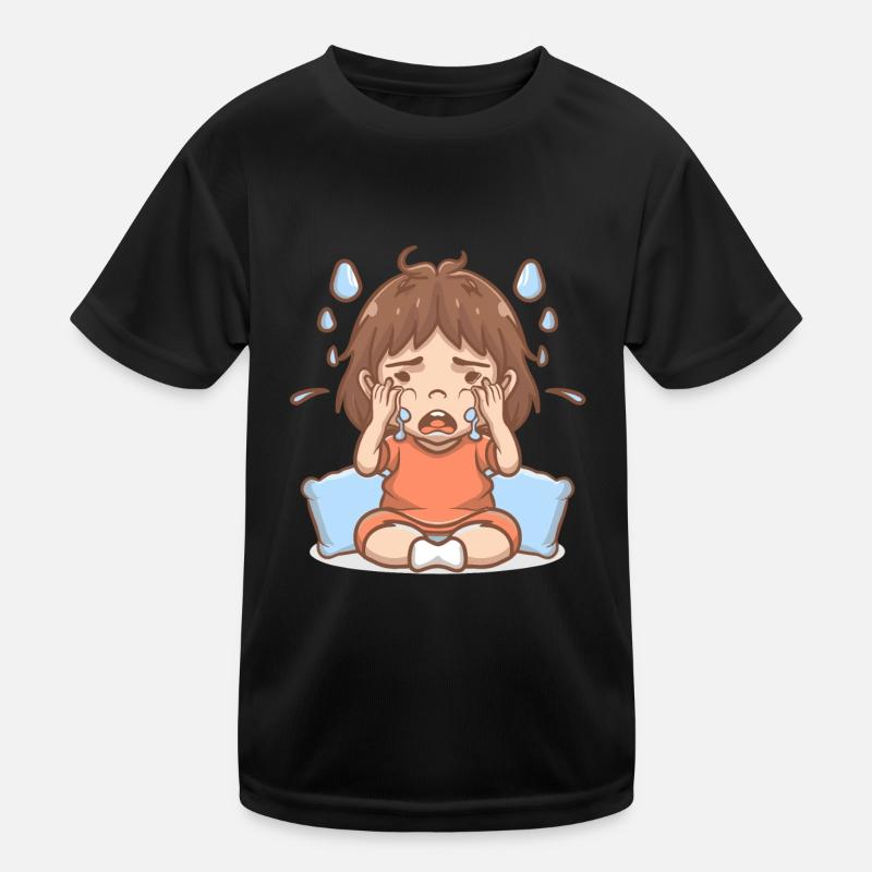 CRYING CHILDREN Kids Functional T-Shirt