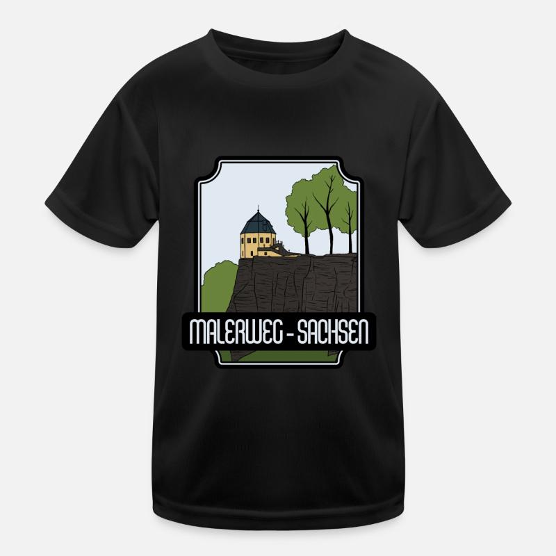 Malerweg - Saxe T-shirt sport Enfant