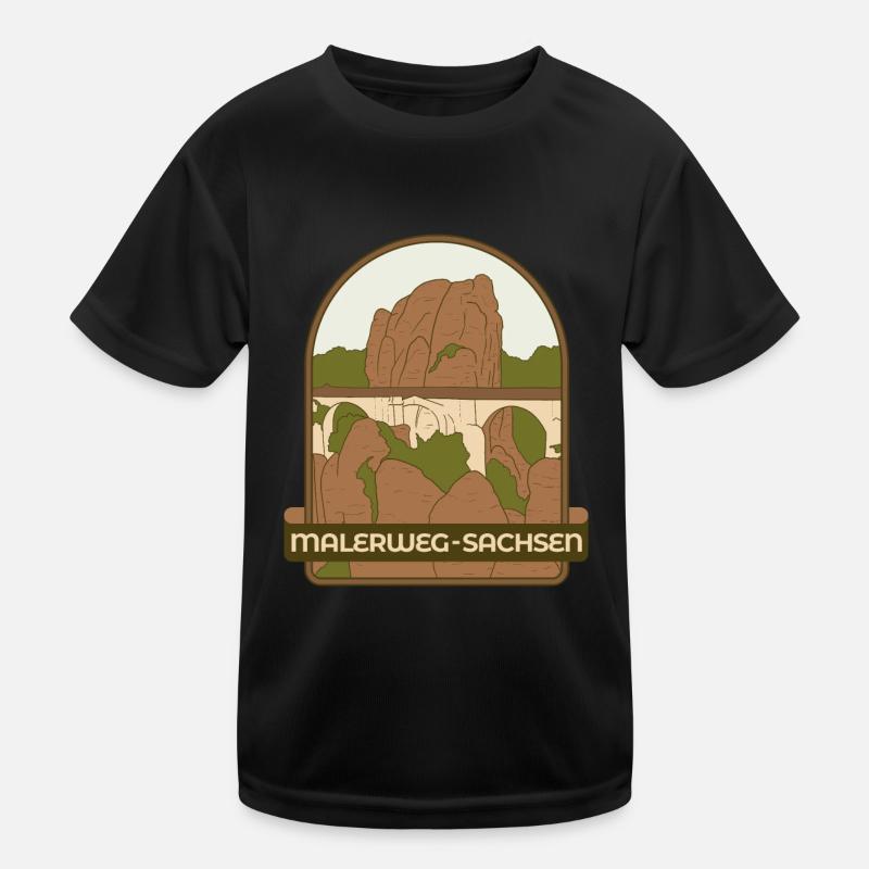 Malerweg - Saxe T-shirt sport Enfant