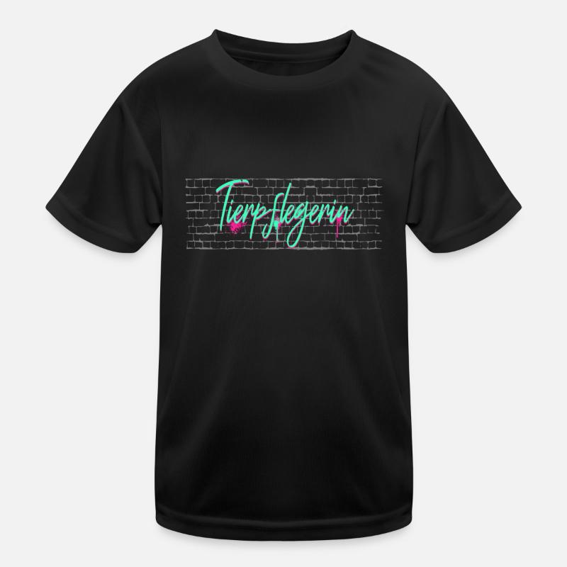 Tierwirt Abschluss-Geschenk Tierpflegerin Kinder Funktions-T-Shirt
