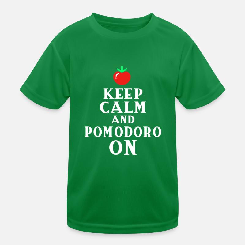 Time management Pomodoro technique focus Kids Functional T-Shirt