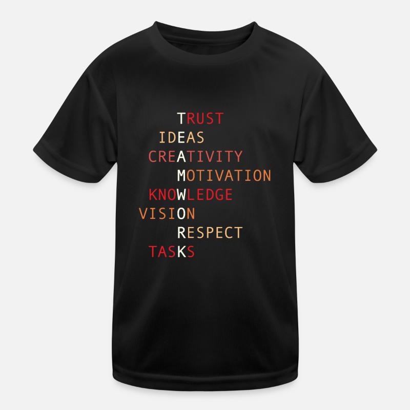 Teamwork Kinder Funktions-T-Shirt