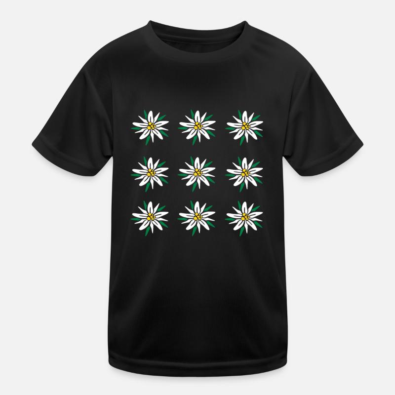 Edelweiss Kinder Funktions-T-Shirt