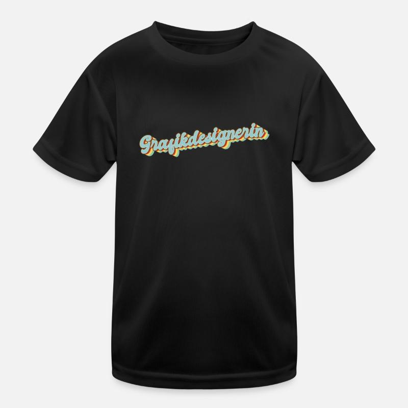 Illustrator Abschluss-Geschenk Grafikdesignerin Kinder Funktions-T-Shirt