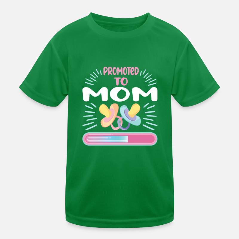 Mama 2024 Werdende Mutter Schwangerschaft Kinder Funktions-T-Shirt