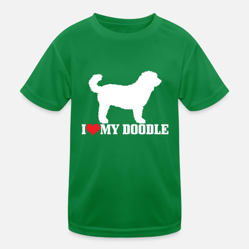 Goldendoodle Dog The Dood Gift Kids Functional T-Shirt