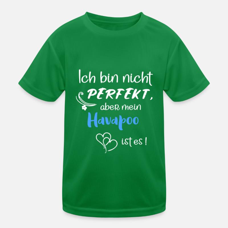 Perfekter Havapoo I Havaneser Pudel Mix Kinder Funktions-T-Shirt