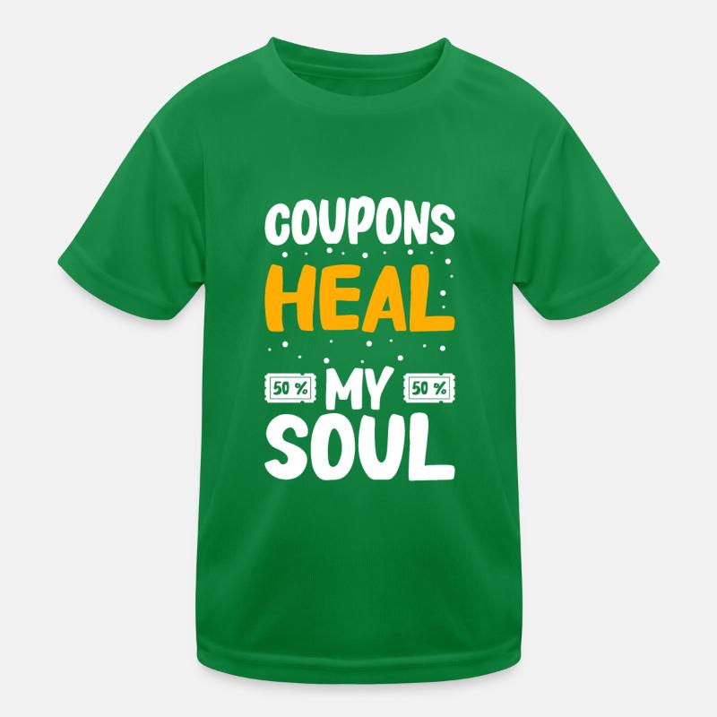 Earn Points Couponing Kids Functional T-Shirt