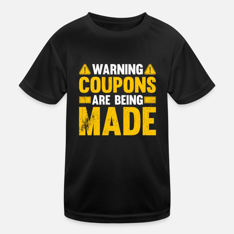 Punkte Sammeln Couponing Kinder Funktions-T-Shirt