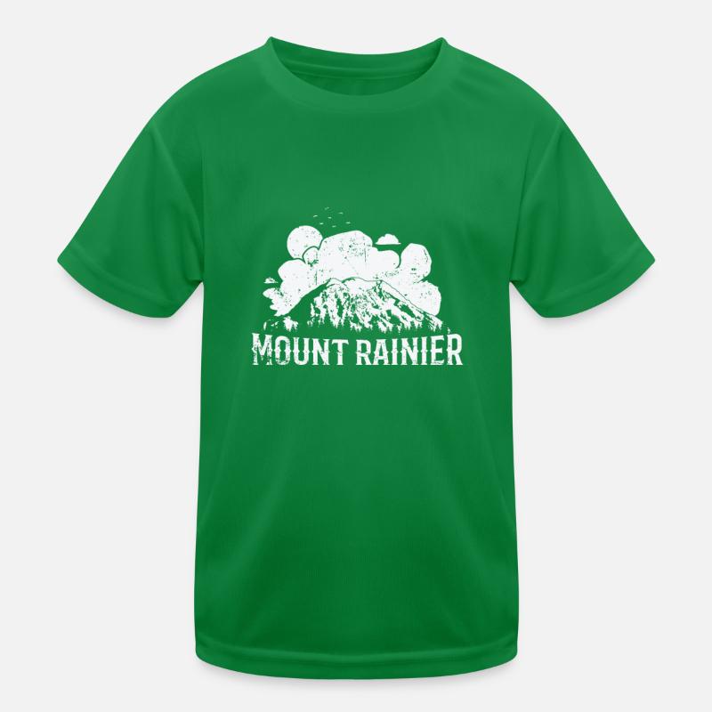Mount Rainier Washington Cascade Range Kinder Funktions-T-Shirt