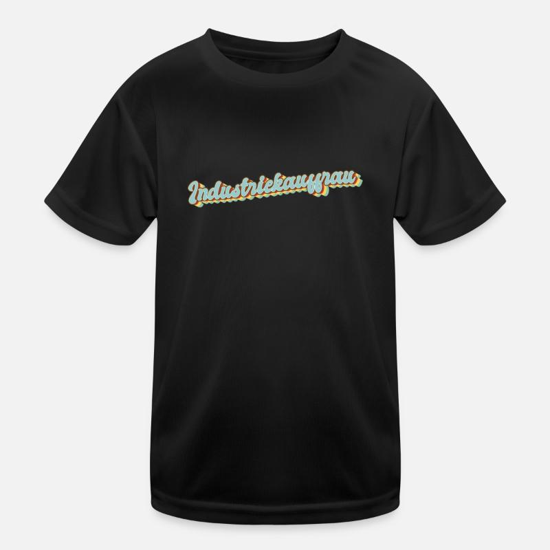 Kaufmann Abschluss-Geschenk Industriekauffrau Kinder Funktions-T-Shirt