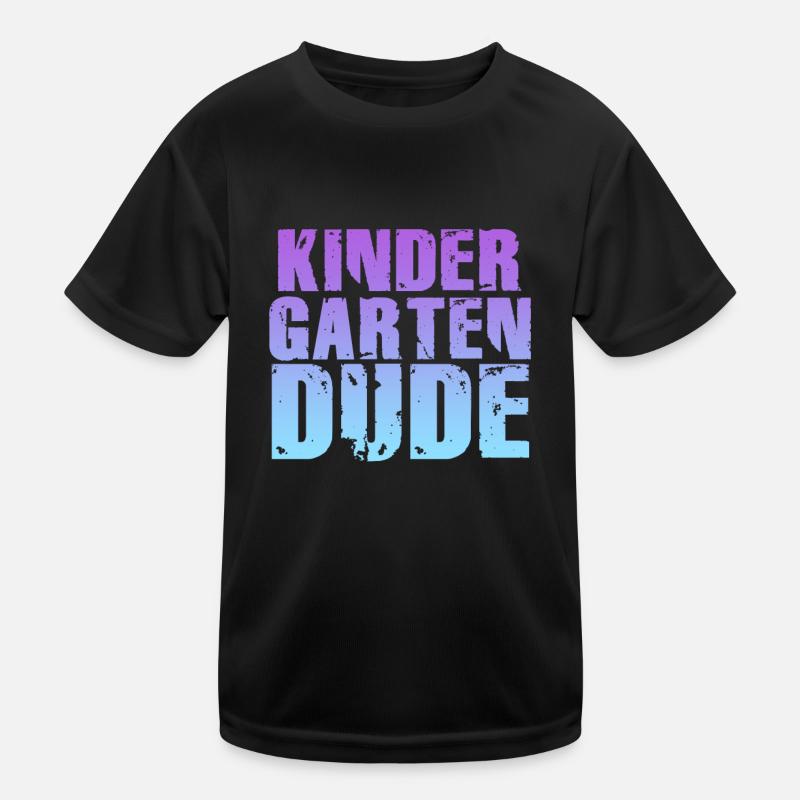 Kindergarten Dude Lustige Vorschule Bff Kinder Funktions-T-Shirt