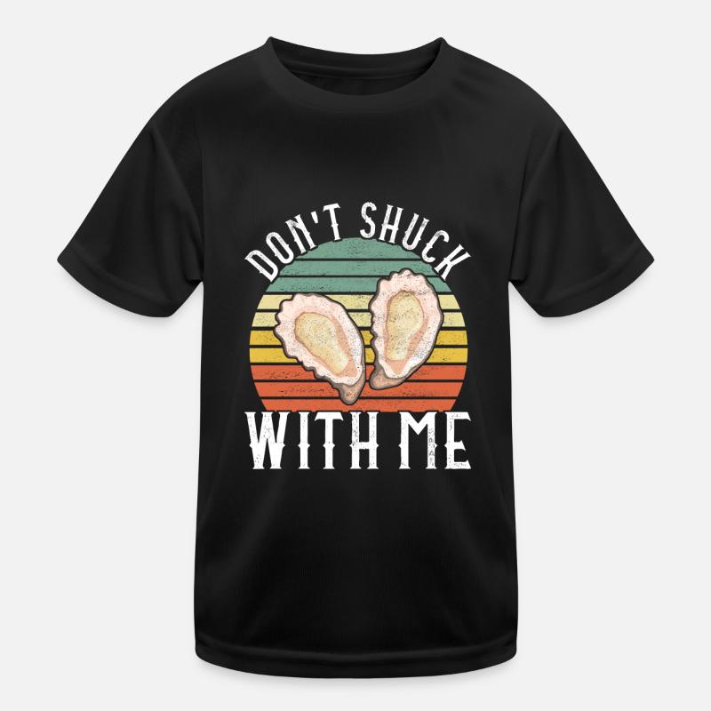 Oysters Oyster Lovers Kids Functional T-Shirt