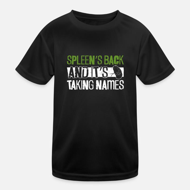 Greffe d’organe de rate d’un donneur d’organes T-shirt sport Enfant