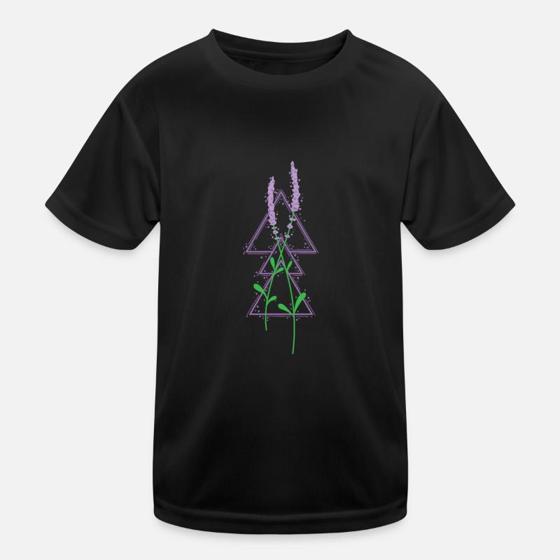 Lavendel Garten Pflanze Duft Kinder Funktions-T-Shirt