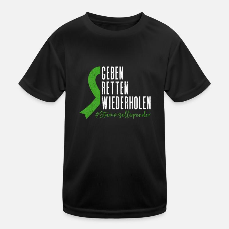 Cellules souches Thérapie par cellules souches Don de cellules souches T-shirt sport Enfant