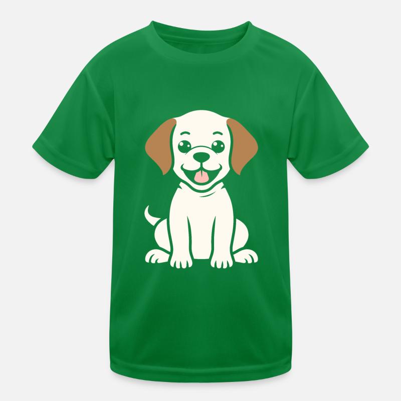 Small dog humor labrador Kids Functional T-Shirt