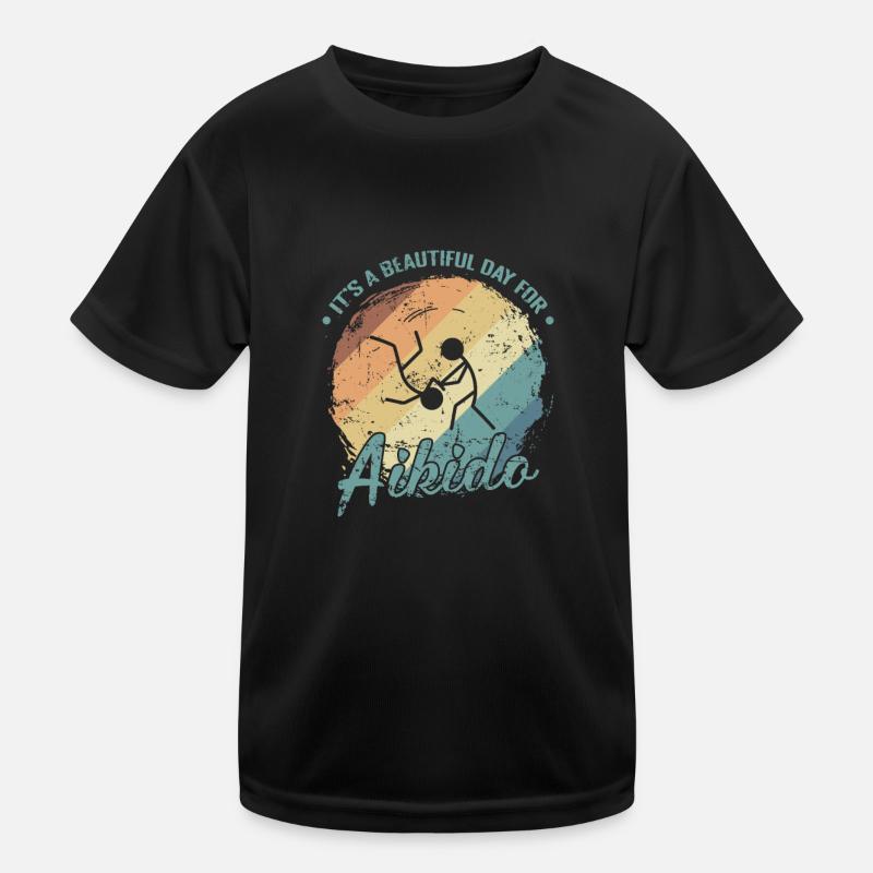 C’est un beau jour pour les arts martiaux d’Aïkido T-shirt sport Enfant