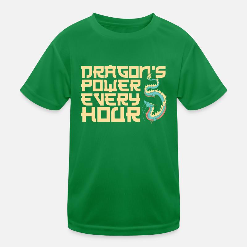 Année du Dragon 2024 T-shirt sport Enfant