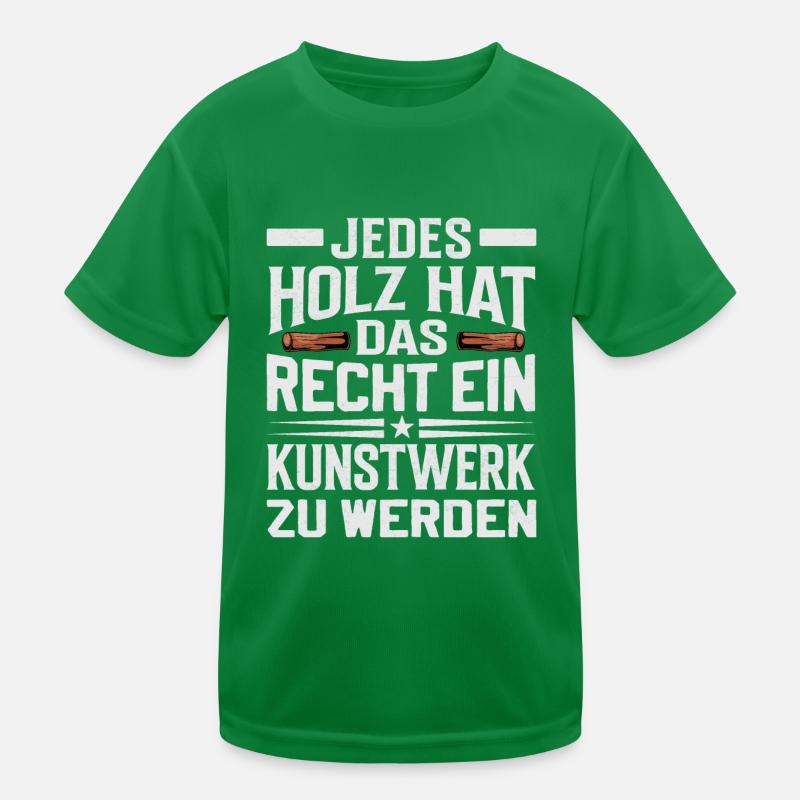 Carpenter Boat Builder Woodworking Saying Kids Functional T-Shirt