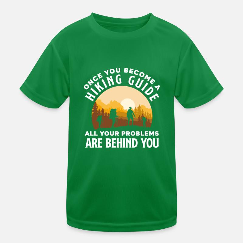 Lustiges Wandern Geschenk Kinder Funktions-T-Shirt