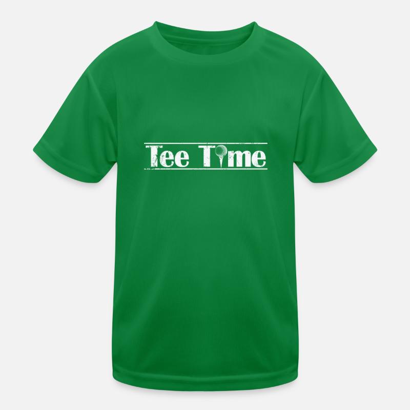 Tee Time Pause Golf Kinder Funktions-T-Shirt