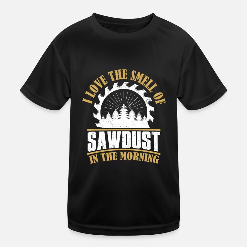 Morning Glory - Sawdust & Sunrise for Craftsmen Kinder Funktions-T-Shirt