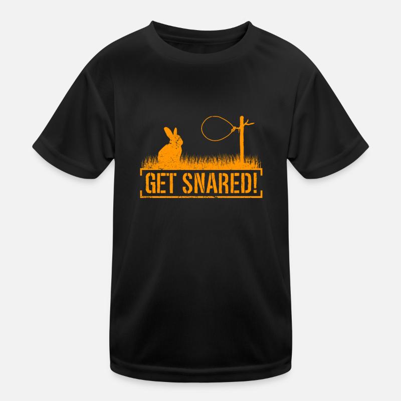 Animal Wire Snare Kids Functional T-Shirt