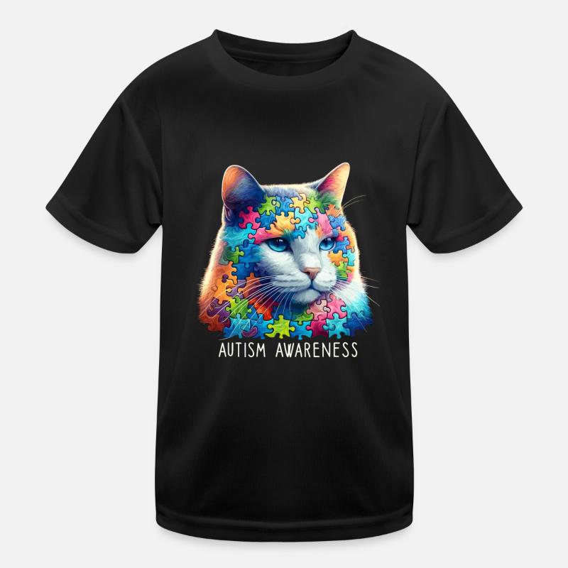 Autism Awareness puzzles piece Kinder Funktions-T-Shirt