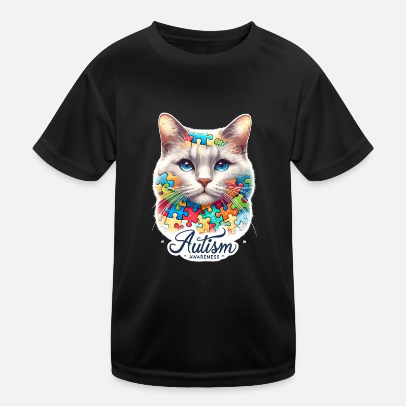 Autism Awareness puzzles piece Kinder Funktions-T-Shirt